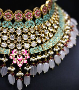 Gulnoor Pastel Jewellery Set